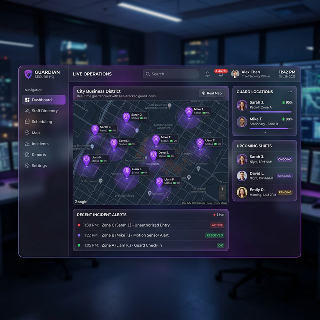 Security Guard Management